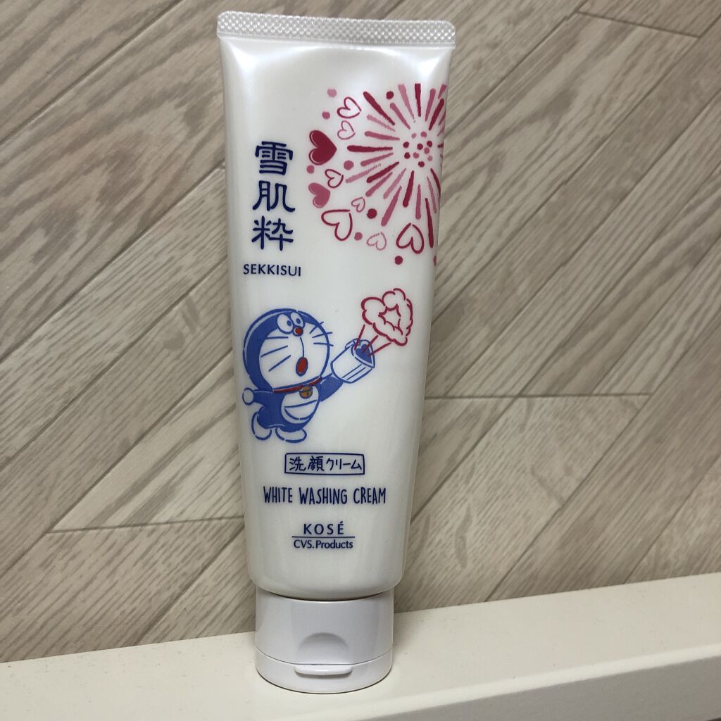 ホワイト洗顔クリーム 雪肌粋の口コミ 乾燥肌におすすめの洗顔フォーム はじめまして いわちゃ By 七っ陽 ﾅﾅｯﾋﾟ旧いわちゃん 混合肌 10代前半 Lips