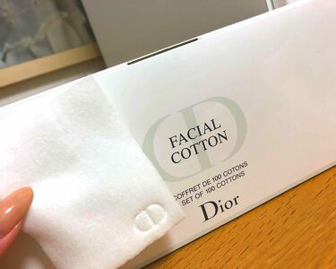 試してみた ディオール フェイシャル コットン Diorのリアルな口コミ レビュー Lips