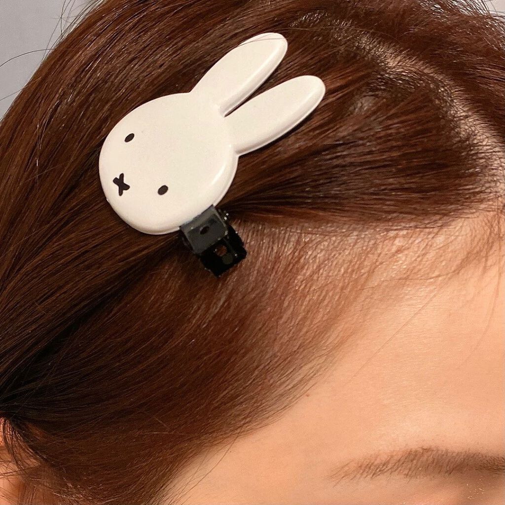 ミッフィー Miffy ダイカット前髪クリップ Lllustrations Dick Brunaの口コミ メイク時に使える ミッフィーグッズ𓈒𓂂𓏸ゆ By Yochan 乾燥肌 代後半 Lips
