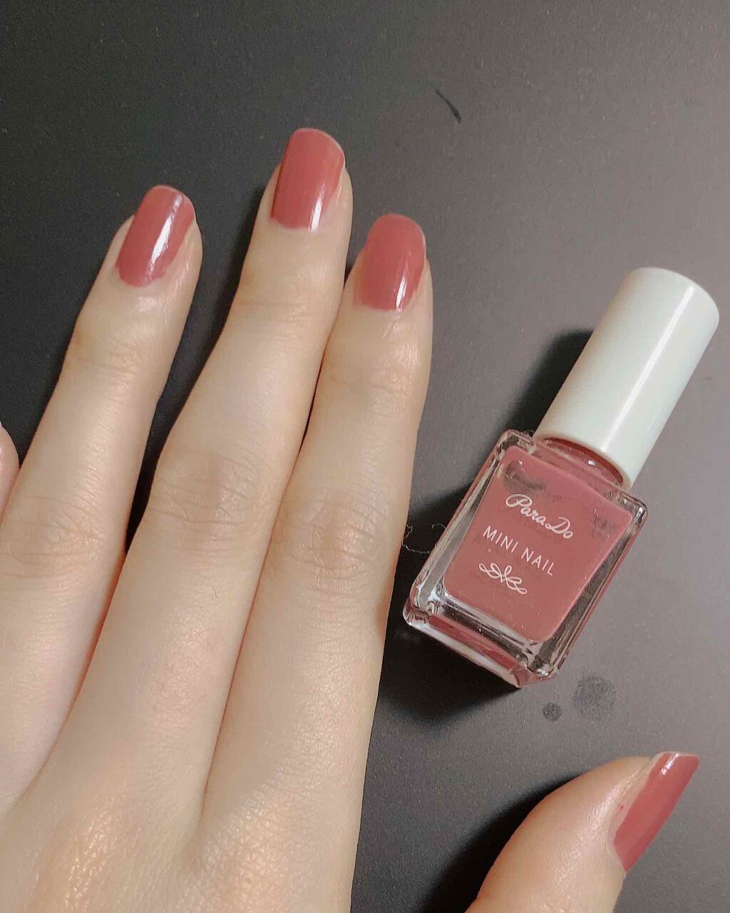 ミニネイル パラドゥの口コミ パラドゥミニネイルrd07グラマラスルビー By うえのさん 乾燥肌 30代前半 Lips