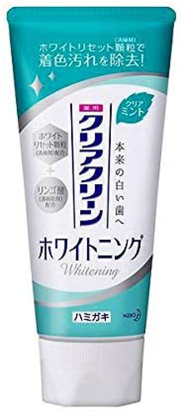 クリアクリーンホワイトニング 薬用ハミガキ クリアクリーンのリアルな口コミ レビュー Lips