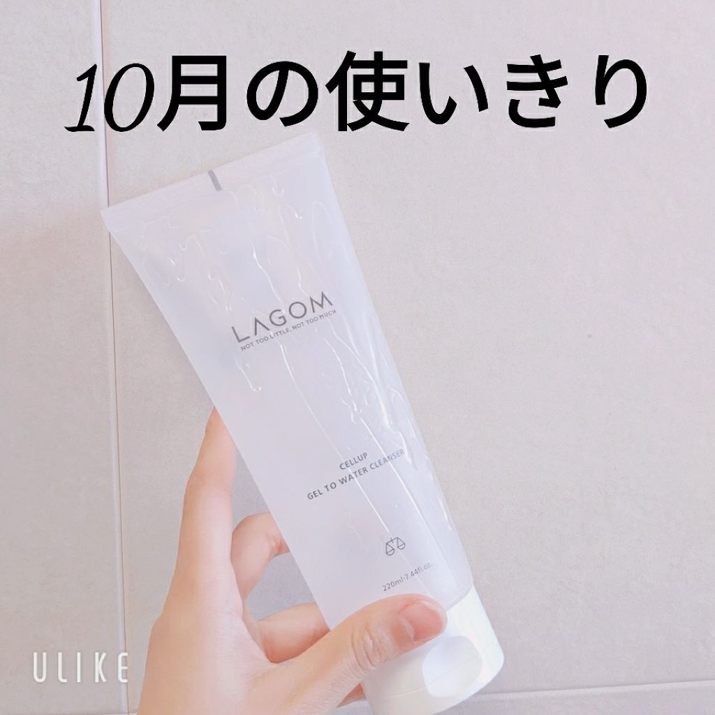 ジェルトゥウォーター クレンザー Lagom の辛口レビュー なんか良さそう で買ってみて失敗 By ちはる 敏感肌 代前半 Lips