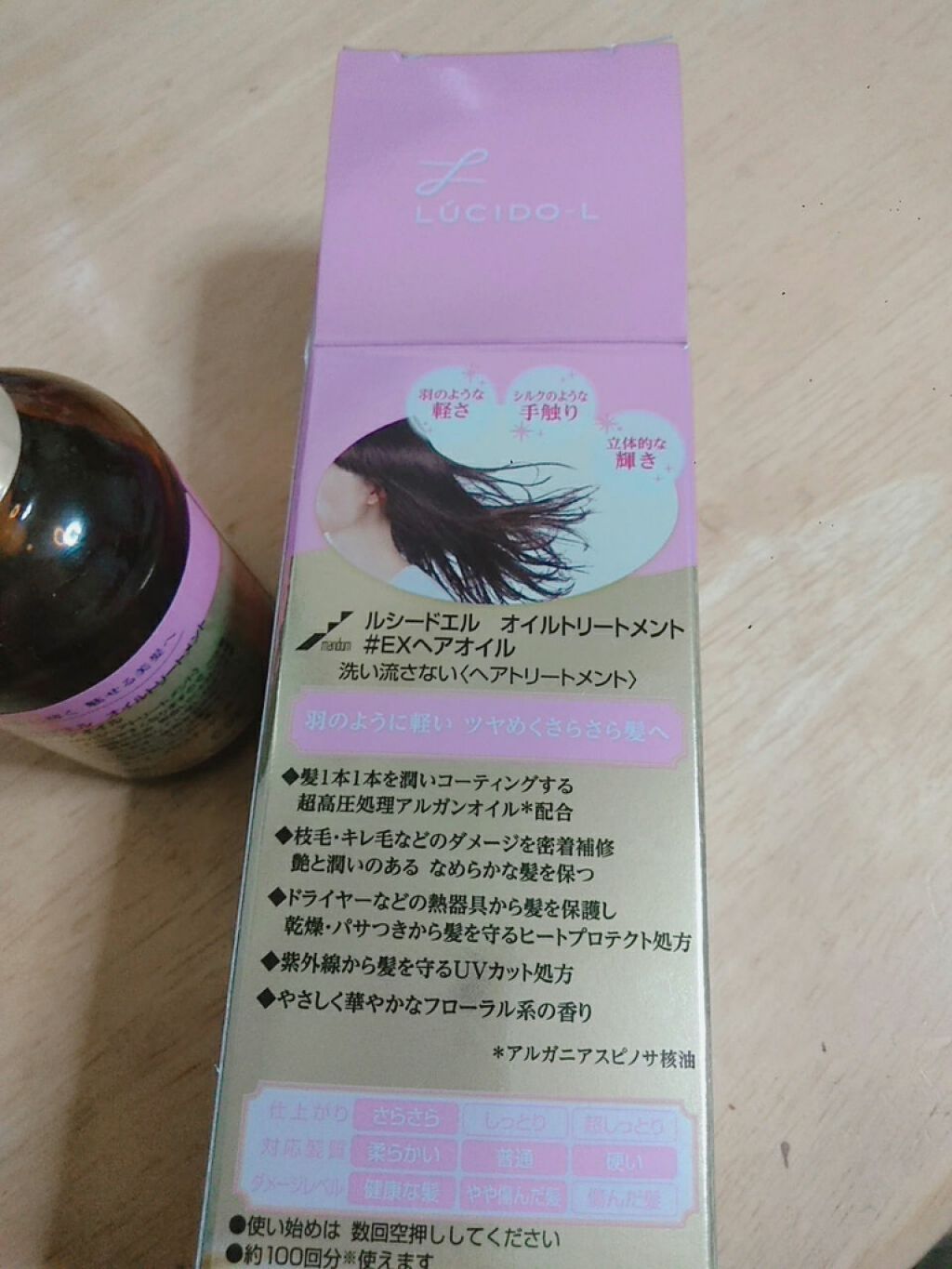 オイルトリートメント Exヘアオイル ルシードエルの口コミ いつでも使える万能オイルトリートメント By 千 乾燥肌 代前半 Lips