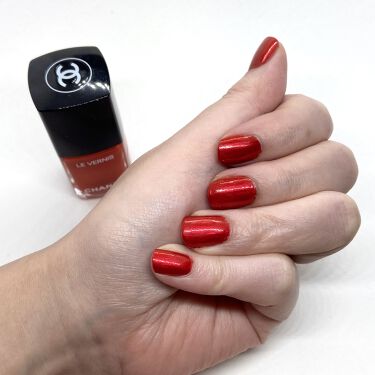 限定マニキュア ヴェルニ ロング トゥニュ Chanelの口コミ 大人の赤ネイル Chanel ヴェルニロ By とわ 7月忙しい 敏感肌 30代前半 Lips