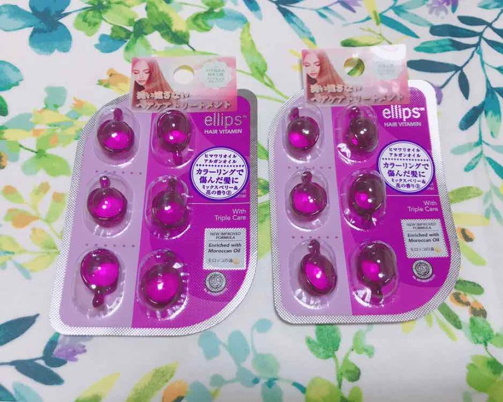 ヘアーオイル トリートメント Ellipsの口コミ エリップス洗い流さないヘアケアトリートメン By イヨ フォロバ 敏感肌 代後半 Lips