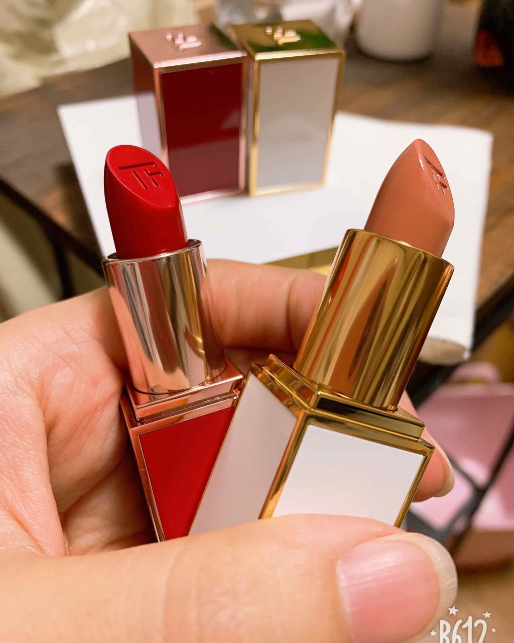 高級感がある鮮やか赤リップならTOM FORD BEAUTY