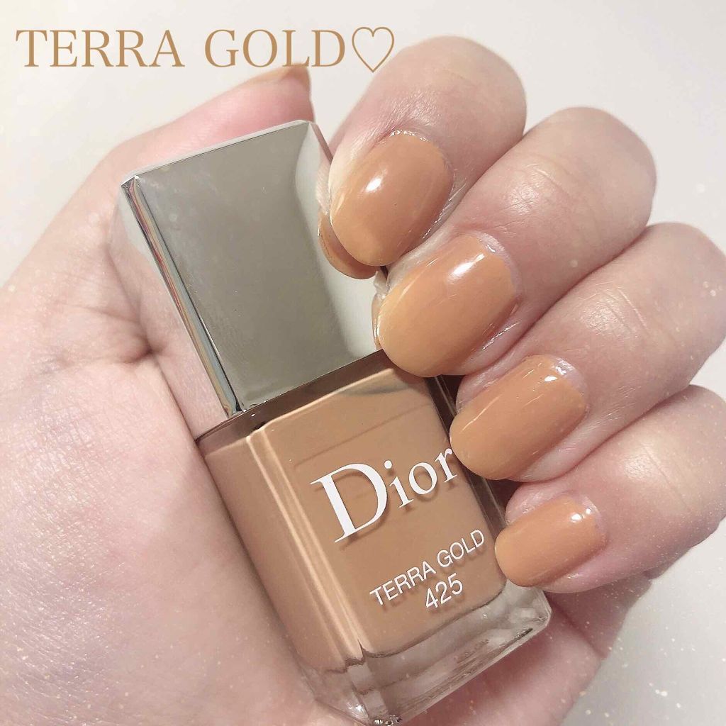 dior terra gold nail polish