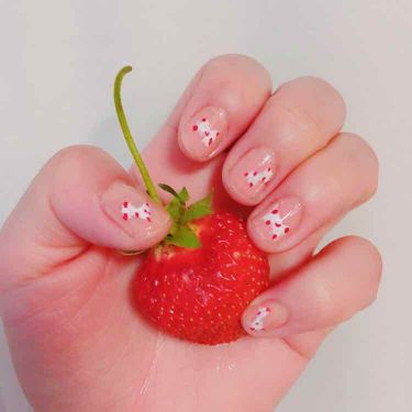 プリンセスハッピー プリンセスハッピーを使った口コミ ネイルシール風ネイル 肌色に近いピンク By ゆうき 普通肌 Lips