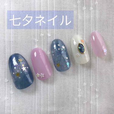 カラフルネイルズ キャンメイクを使った口コミ 七夕ネイル 少し過ぎちゃいましたが七夕ネイ By ぽぬう 混合肌 代前半 Lips