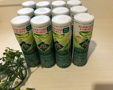 アロエ の 力 ヨーグルト アロエ 森永