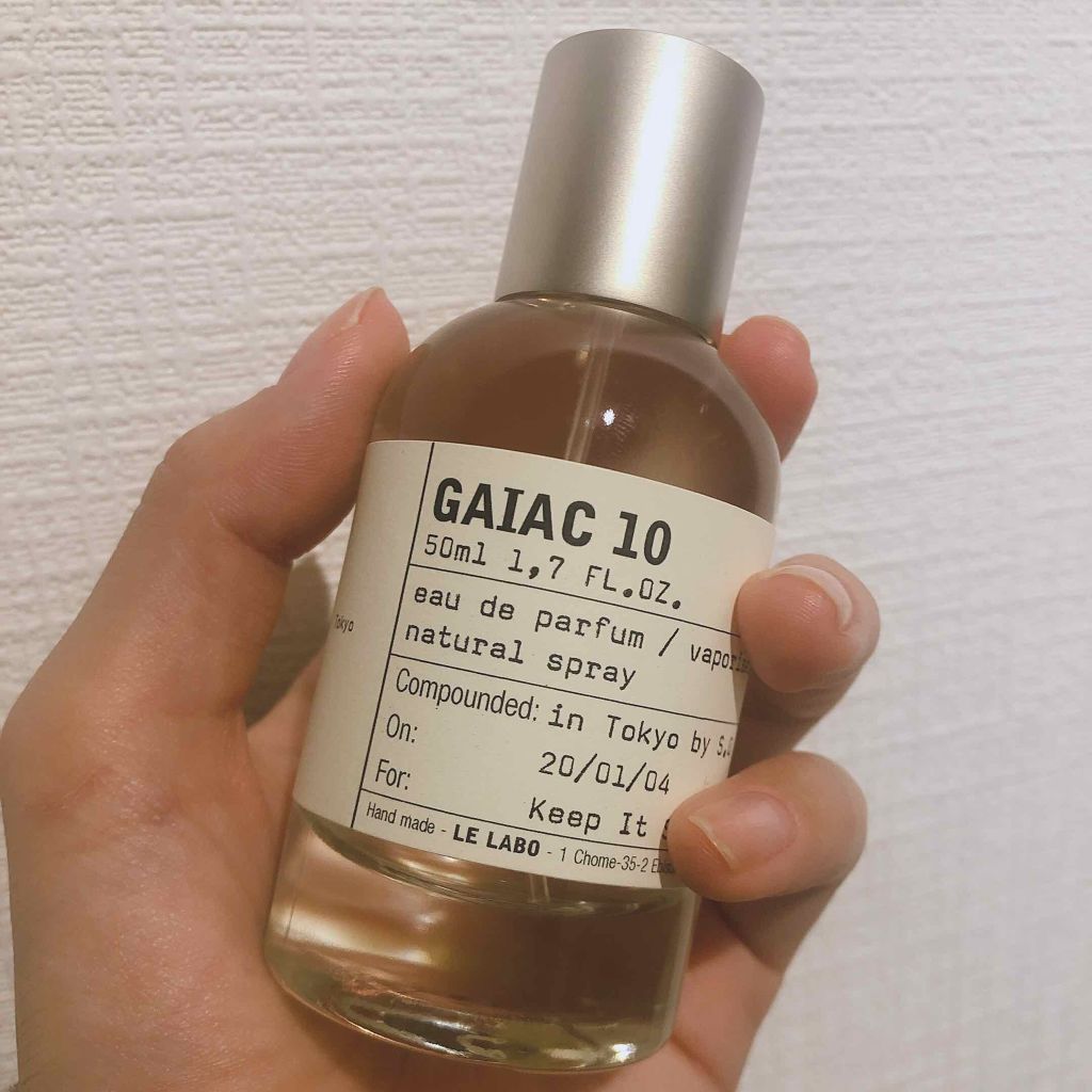 お気にいる】 LeLabo ルラボ GAIAC10 ガイアック NEROLI36 ネロリ 空瓶
