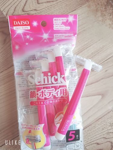 Daiso Schick顔 ボディ用カミソリ Daisoの口コミ 超優秀 100均で買えるおすすめシェーバー こんにちは 最早お前 By 朔 普通肌 10代後半 Lips