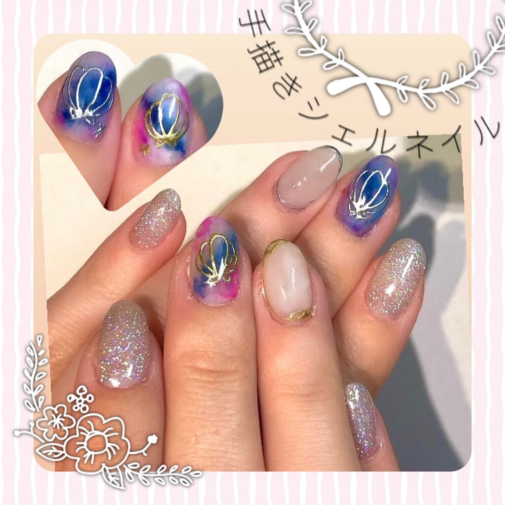 ネイル工房白パケカラージェル ネイル工房を使った口コミ 夏は派手めに 今回は手描きシェルネイルし By 38 敏感肌 代後半 Lips ネイル工房白パケカラージェル ネイル工房を使った口コミ 夏は派手めに 今回は手描きシェルネイルし By 38 敏感肌 代後半 Lips