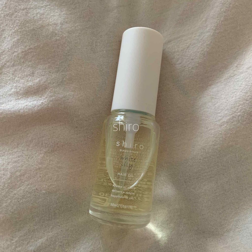 ホワイトリリー ヘアオイル Shiroの口コミ 一瞬でお洒落な人になれるかおり今までn の By Nicoت 乾燥肌 代前半 Lips