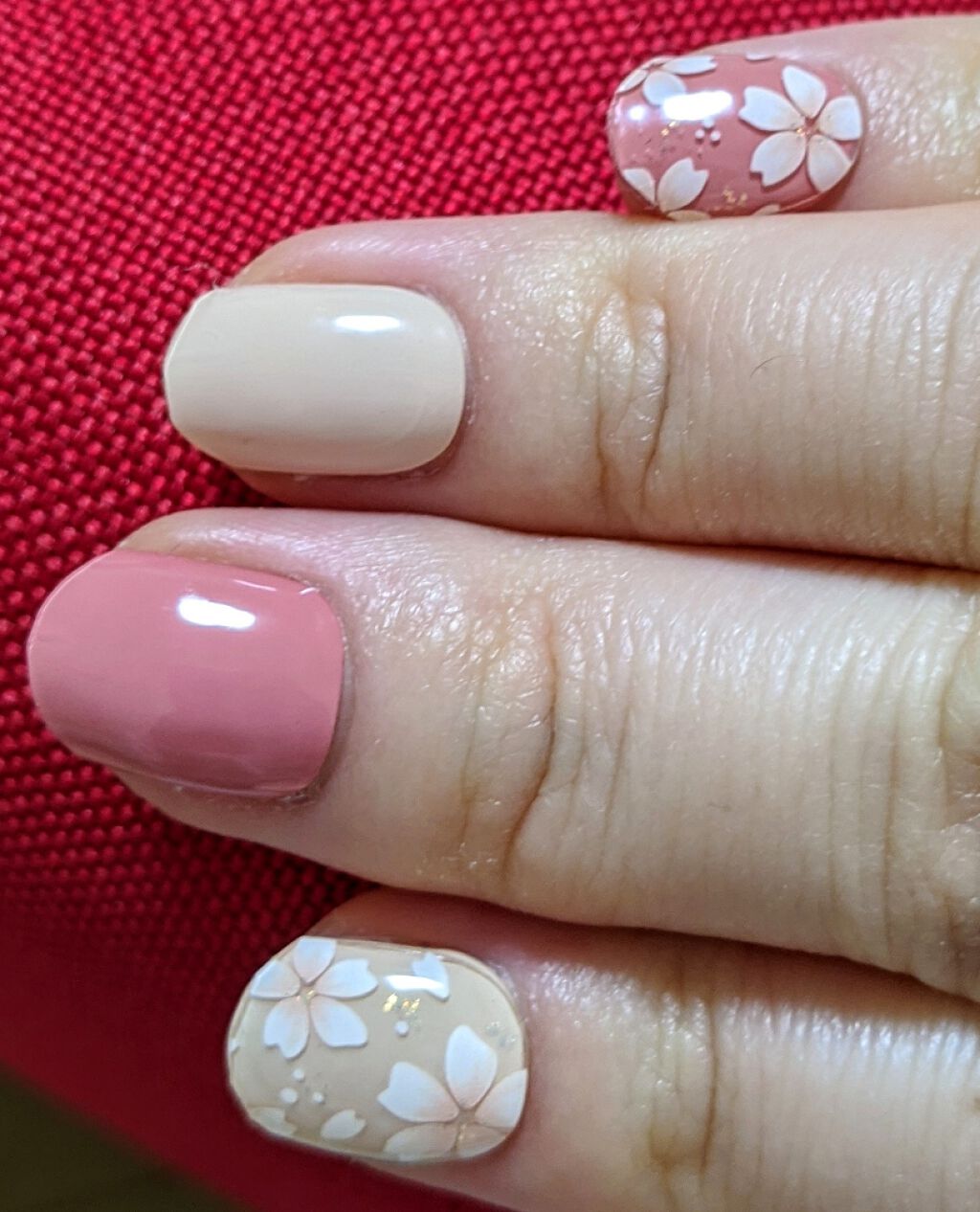 セミキュアジェルネイル ハンド Ohoraの口コミ 顔面油田女子備忘録 ジェルネイルシール編 By ゆんえるさま 脂性肌 代後半 Lips