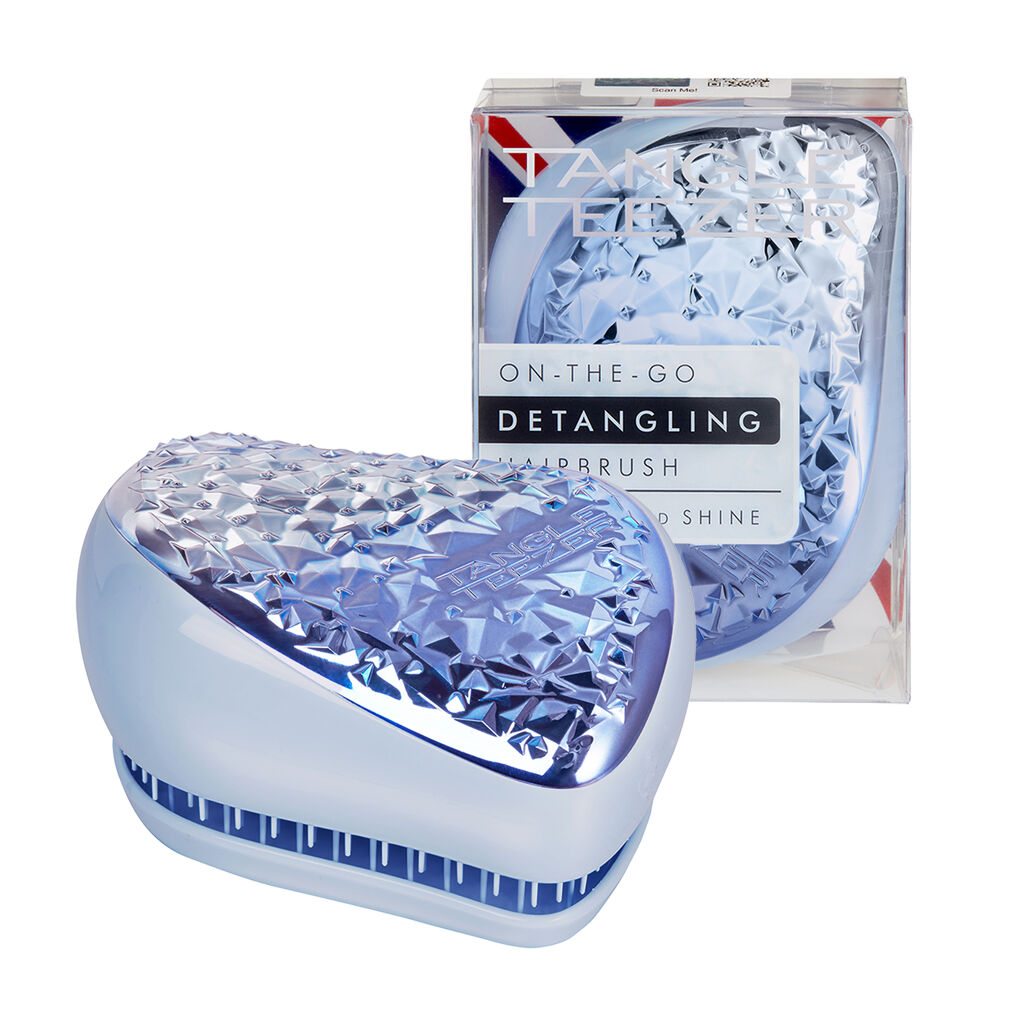 コンパクトスタイラー ジェムロックブルー Tangle Teezer タングルティーザー Lips