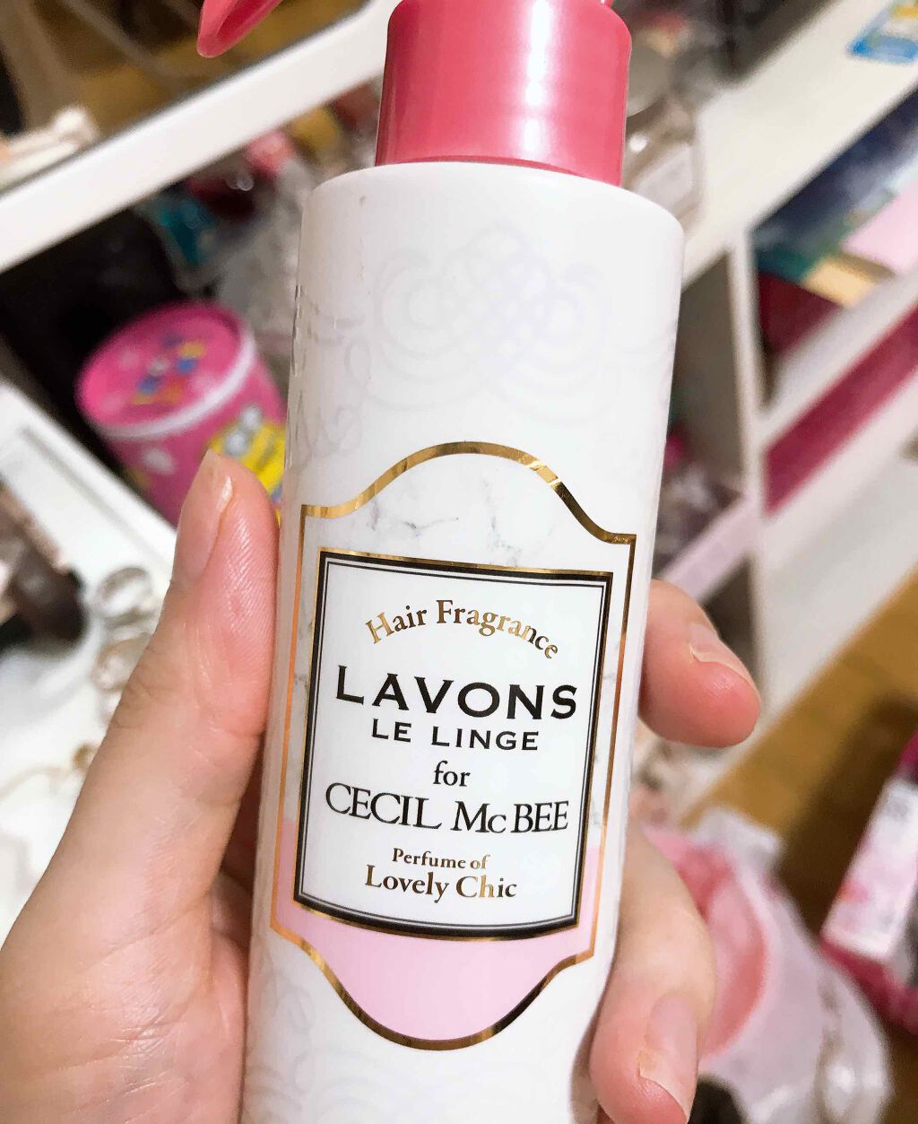 ラボン For Cecil Macbee セシルマクビー ヘアフレグランスミスト ラブリーシック ラボンの口コミ 使い切り 匂いがよくて 3回くらいリピした By 愛 混合肌 30代前半 Lips