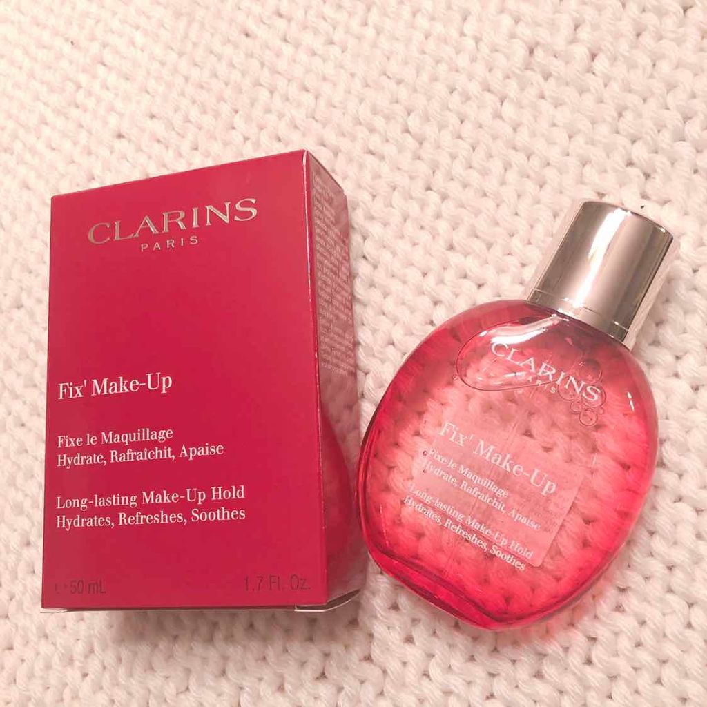 フィックス メイクアップ Clarinsの効果に関する口コミ もっと早く手に入れればよかった 夜勤でも崩 By Saki 20代後半 Lips