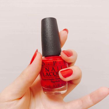 ネイルラッカー O P Iの口コミ Opi ネイルラッカーn25bigapp By ゆおとまきお 混合肌 Lips