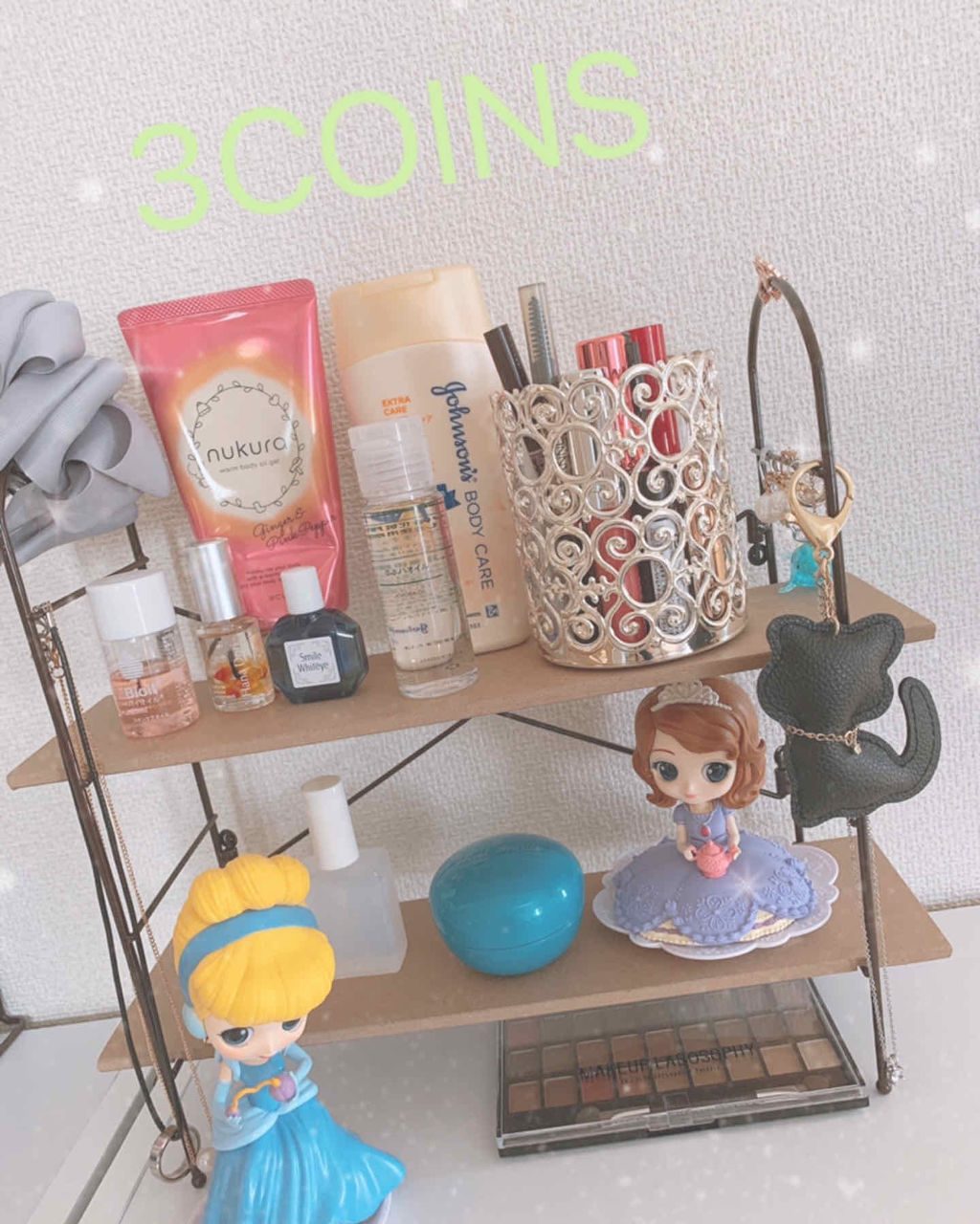 メイク収納 3coinsの口コミ 3coinsでゲットした これ板と板 By Ma Lips