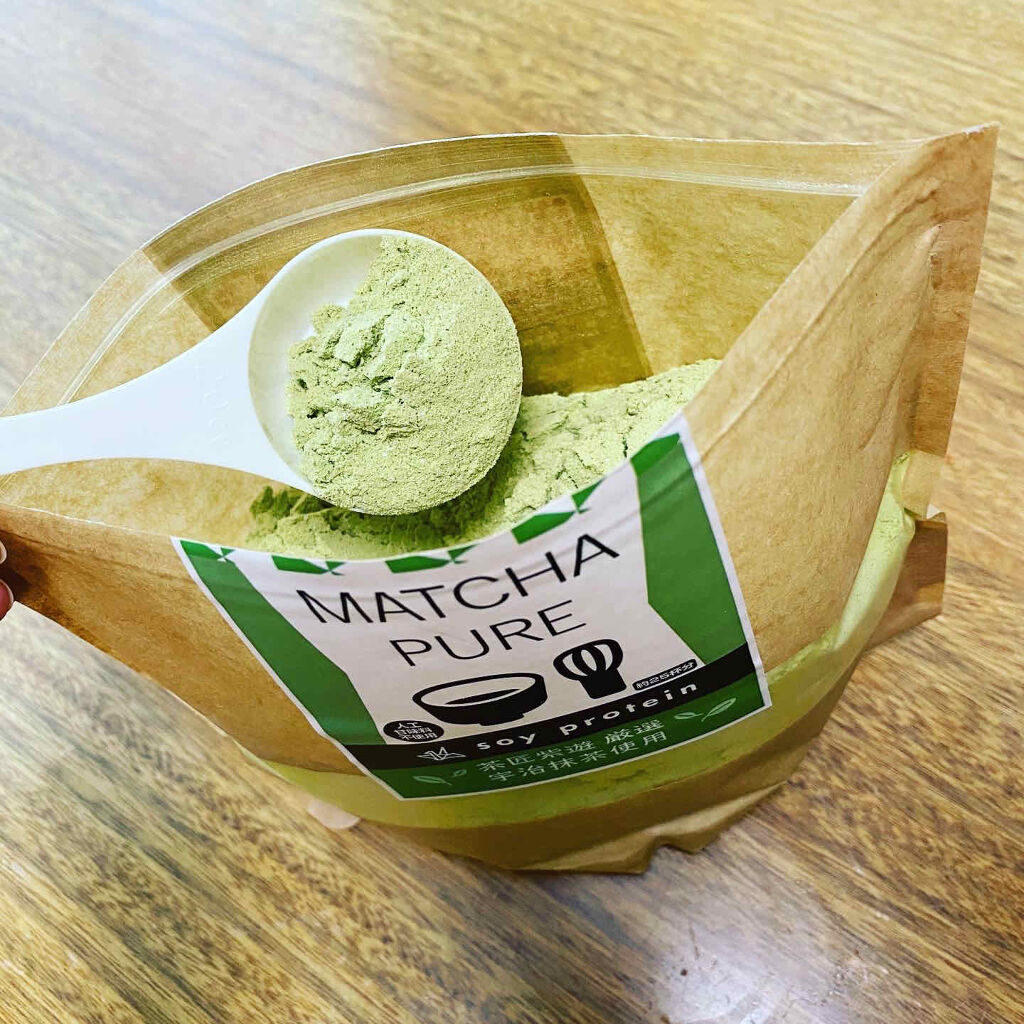 Matcha Pure プロテインパウダー ピュアパートナーの口コミ Matchapureのソイプロテインお試し By Minori 普通肌 30代前半 Lips Matcha Pure プロテインパウダー ピュアパートナーの口コミ Matchapureのソイプロテインお試し By Minori 普通肌 30代前半 Lips