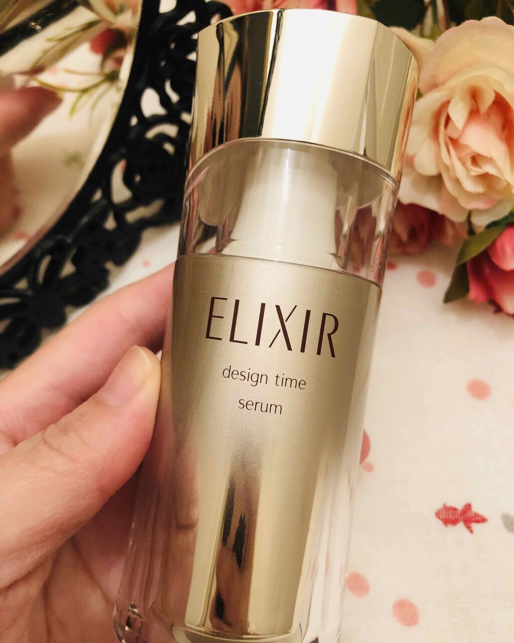 エリクシール シュペリエル デザインタイム セラム エリクシールの口コミ 長澤まさみさんcmのエリクシールシュペリ By Pinkumiria 混合肌 40代前半 Lips