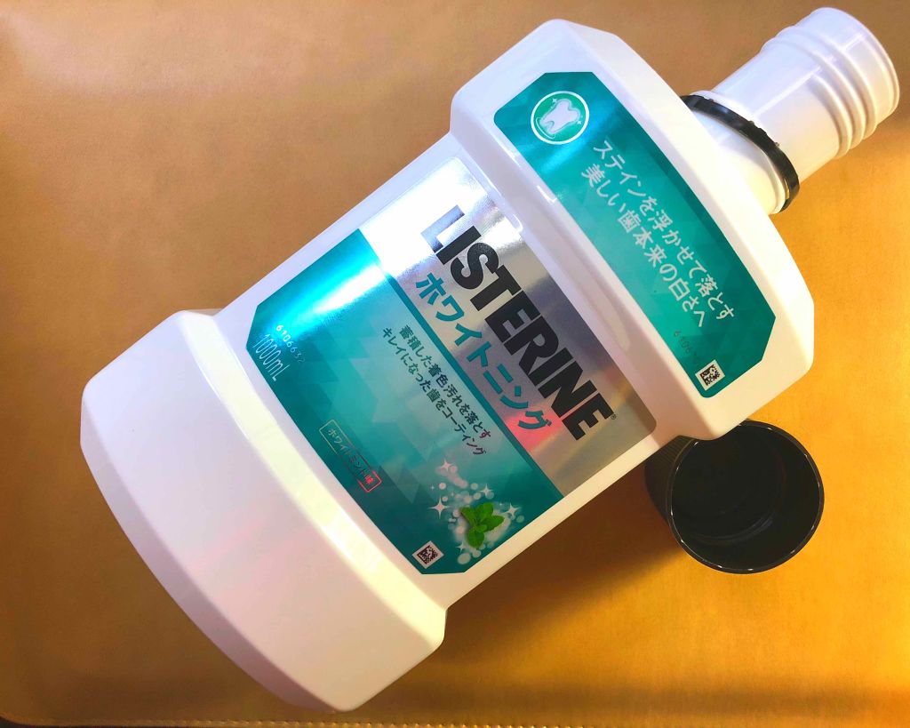 リステリン ホワイトニング リステリンの口コミ 18 8使い切り 使い始めリステリンホ By Maro Lips