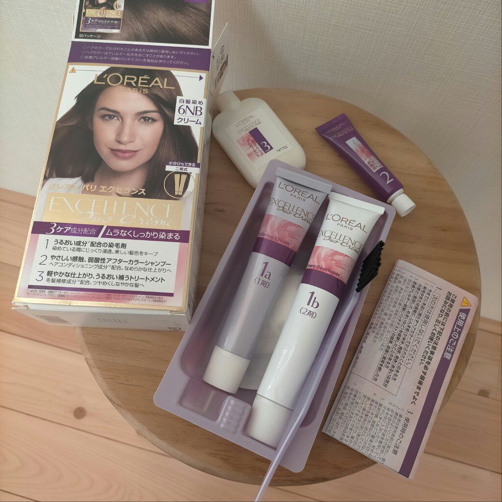 エクセランス ヘアカラー ロレアル パリの口コミ ロレアルパリエクセランスrクリームタイプ6 By Yuririsonas 乾燥肌 30代前半 Lips