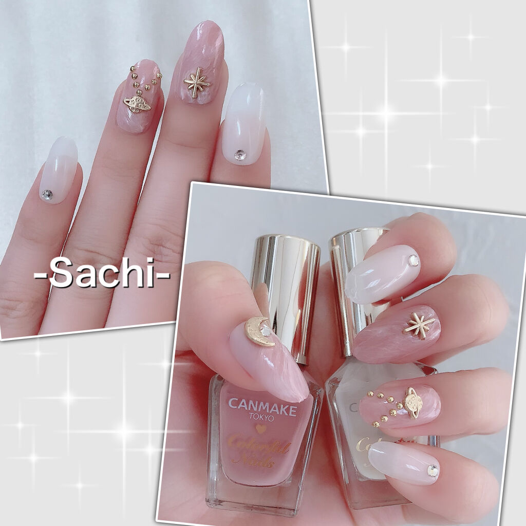 カラフルネイルズ キャンメイクを使った口コミ 失敗しないマーブルネイルのやり方をご紹介 By Sachi 乾燥肌 Lips