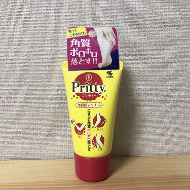プリティ 角質除去クリーム 小林製薬の口コミ Pritty角質除去クリームそろそろかかと By Kk Lips