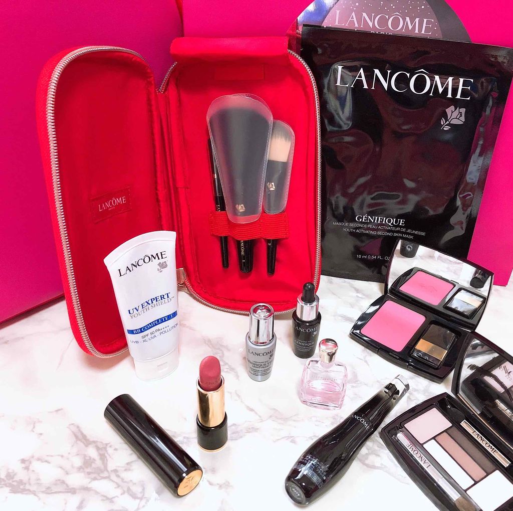 ビューティボックス クリスマスコフレ 17 Lancomeの口コミ 17年のクリスマスコフレこっそり投稿第 By モコ 敏感肌 代後半 Lips