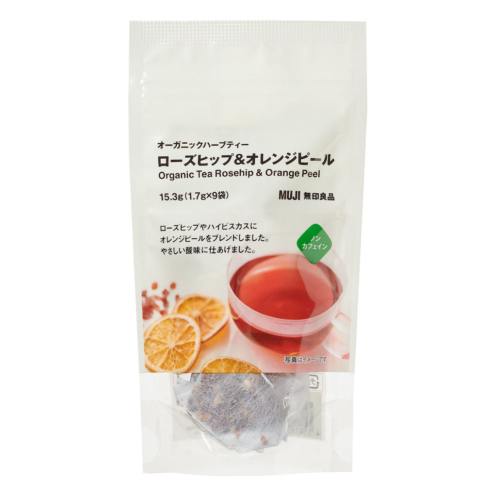 試してみた オーガニックハーブティー ローズヒップ オレンジピール 無印良品のリアルな口コミ レビュー Lips