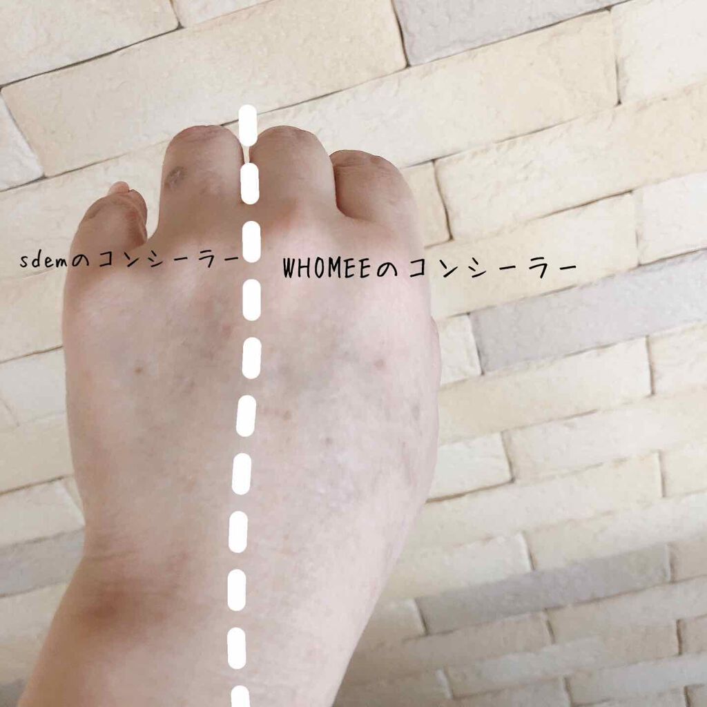 コンシーラー Whomeeの口コミ Whomeeピンクベージュコンシーラー By Sakura 混合肌 40代後半 Lips