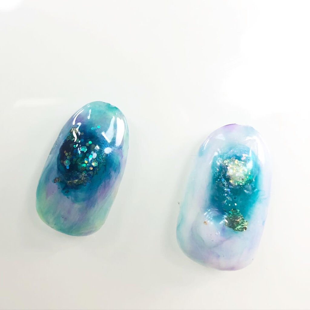 Irogel Irogel イロジェル の口コミ 青の洞窟ネイル青の洞窟ネイル初めてやってみ By Hanahana0419 代後半 Lips