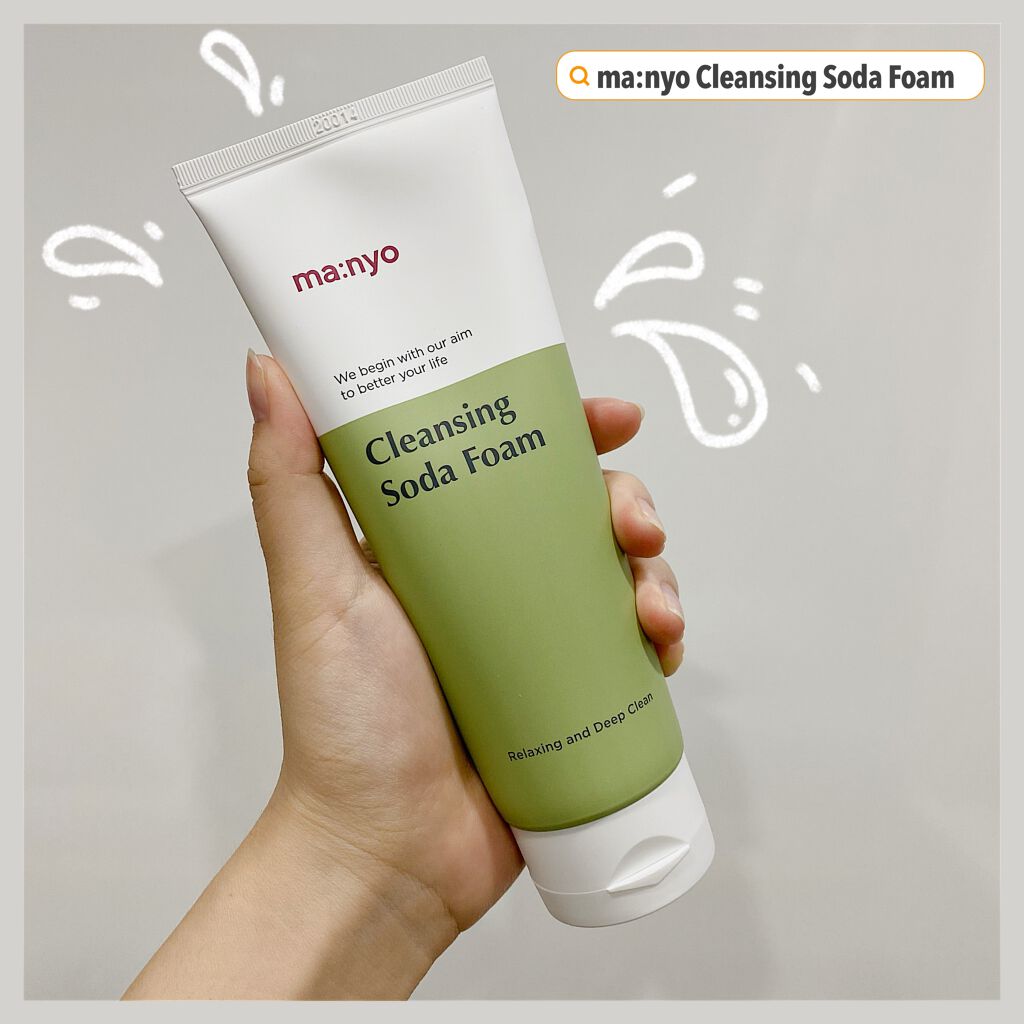 manyo cleansing soda foam