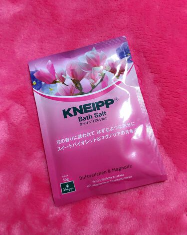 クナイプ バスソルト スイートバイオレット マグノリアの香り クナイプのリアルな口コミ レビュー Lips