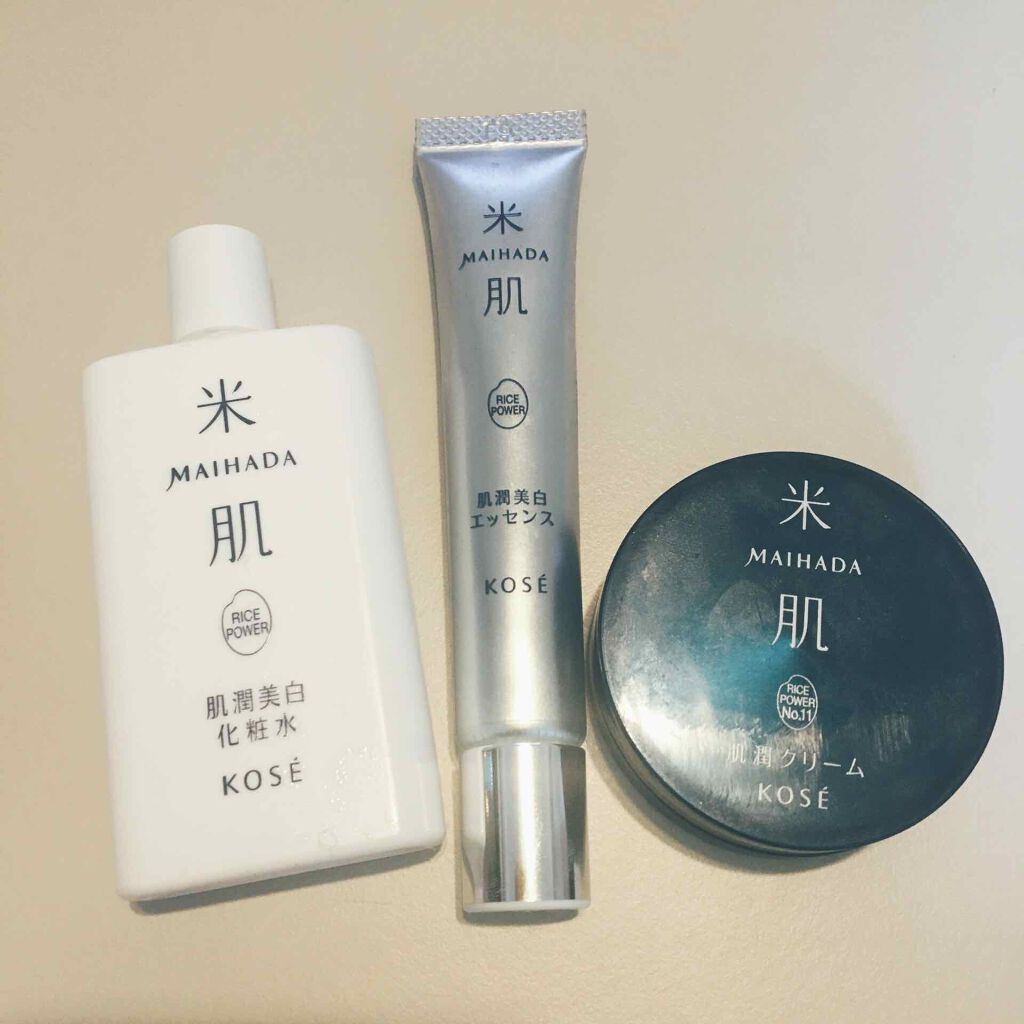 澄肌美白お試しセット 米肌の口コミ 米肌の美白お試しセットを二週間くらい使って By ひなた 普通肌 30代後半 Lips