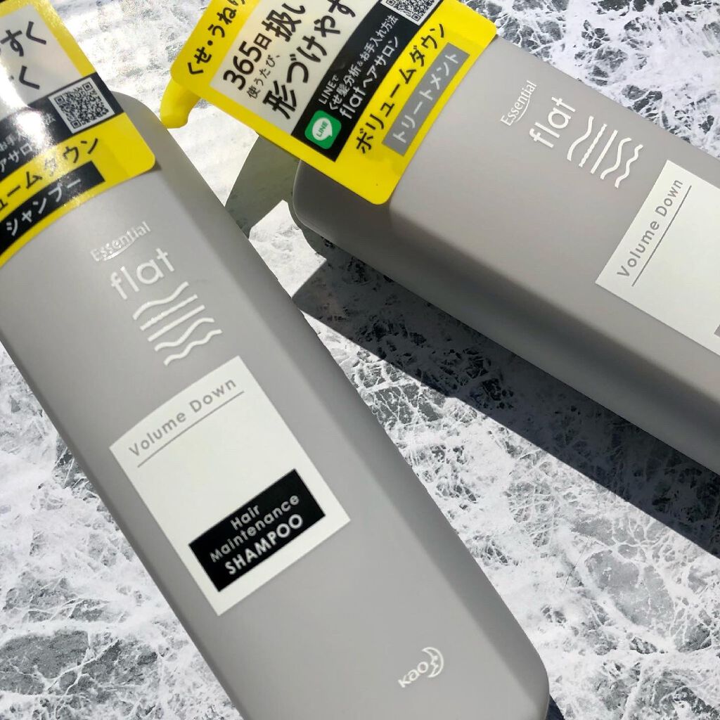 くせ うねりメンテナンスシャンプー トリートメント ボリュームダウン エッセンシャル Flatの口コミ 湿気で広がる うねる髪に By Sachiko 混合肌 30代前半 Lips