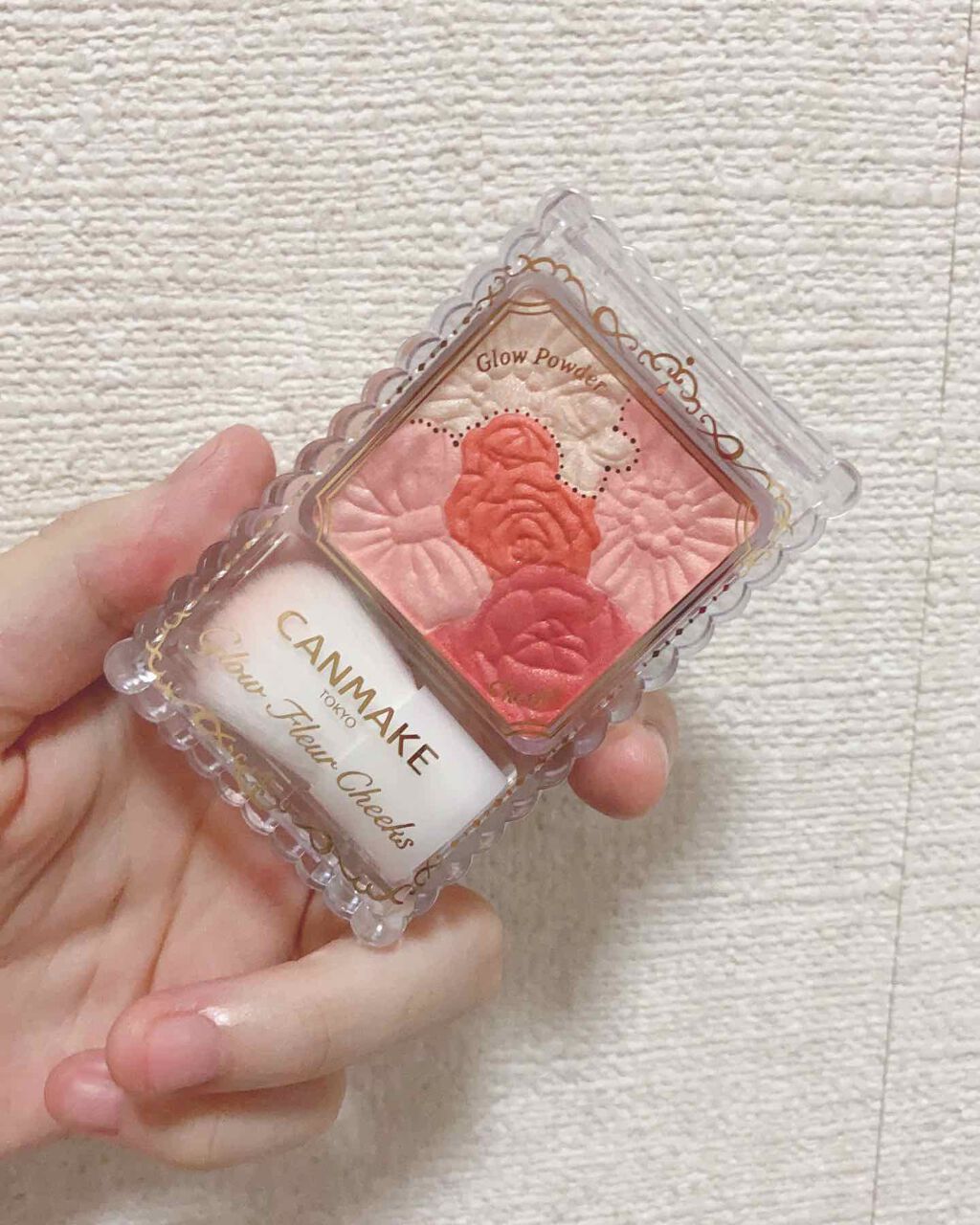 可愛いチークにときめく