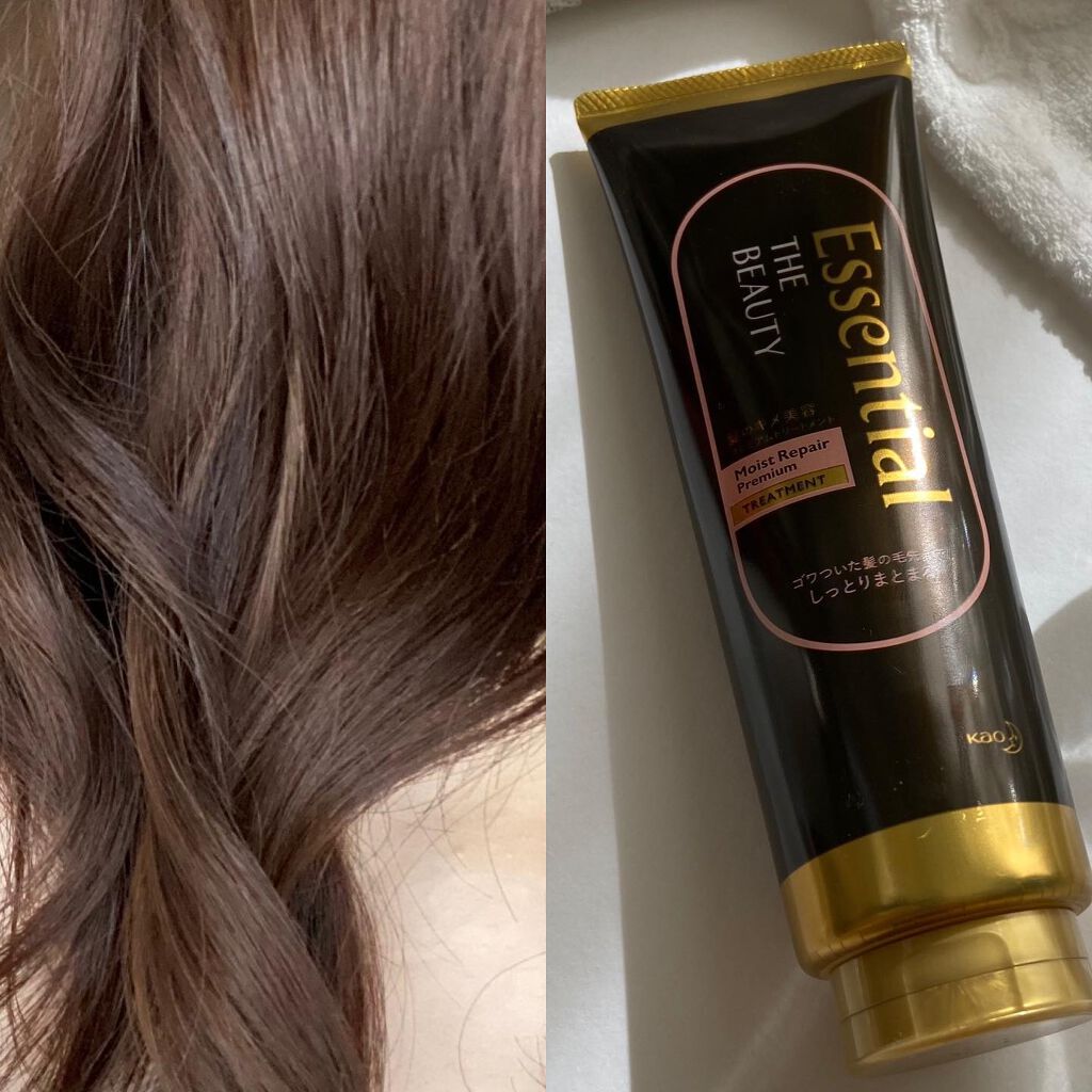 Essential The Beauty 髪のキメ美容プレミアムトリートメント モイストリペアプレミアム エッセンシャルの口コミ 目指せキメハート エッセンシャル ザビュ By Nano コメでフォロバ 混合肌 代後半 Lips