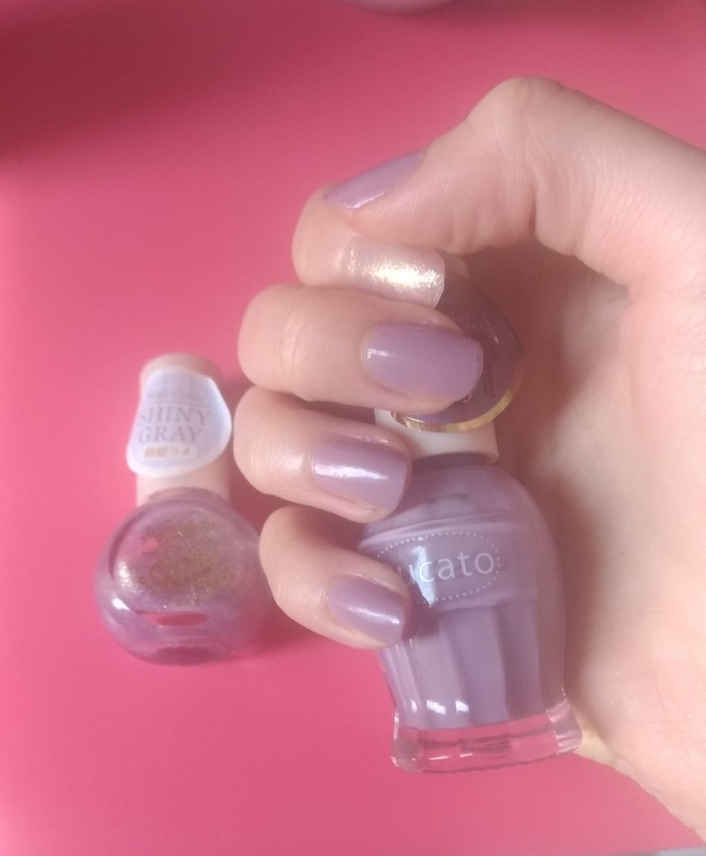 サンリオネイル Daisoを使った口コミ Ducatoナチュラルネイルカラーn95ラ By しらゆきべにばら 乾燥肌 代後半 Lips