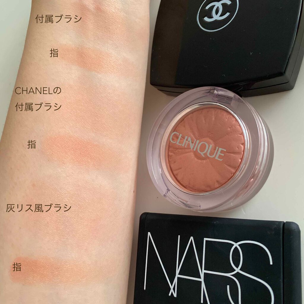 あなたはどっち派 Nars Vs Clinique Vs Chanel パウダーチークを徹底比較 Chanel Nar By りっこ 混合肌 Lips