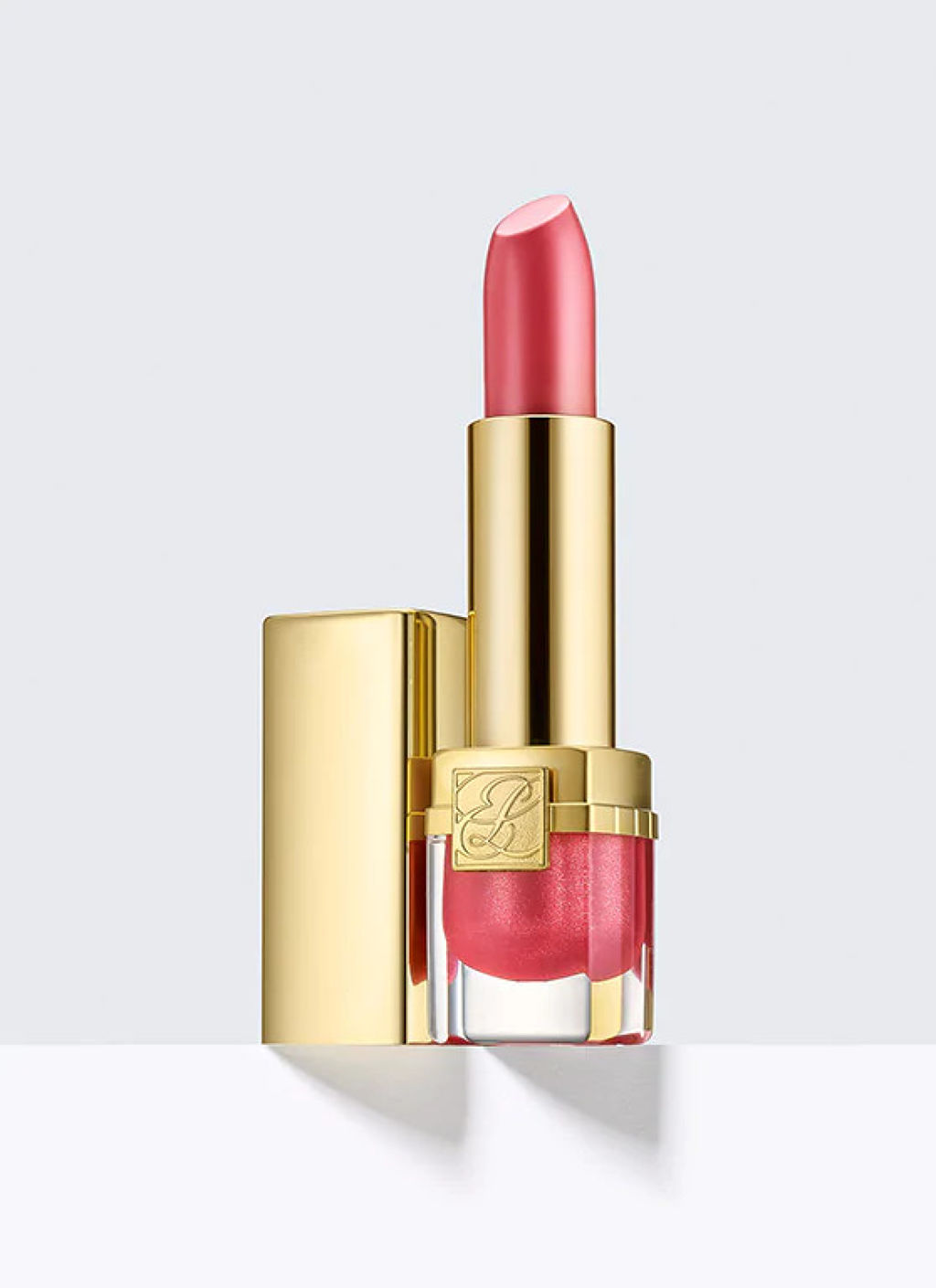 ピュア カラー クリスタル シアー リップスティック 12 クリスタル ブラッシュ クリーム Estee Lauder エスティ ローダー Lips