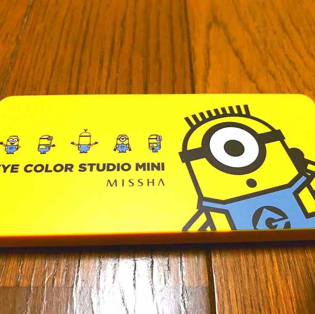 アイカラースタジオミニ Misshaの口コミ 韓国コスメmisshaのミニオンコラボ商品 By Mk 混合肌 30代前半 Lips