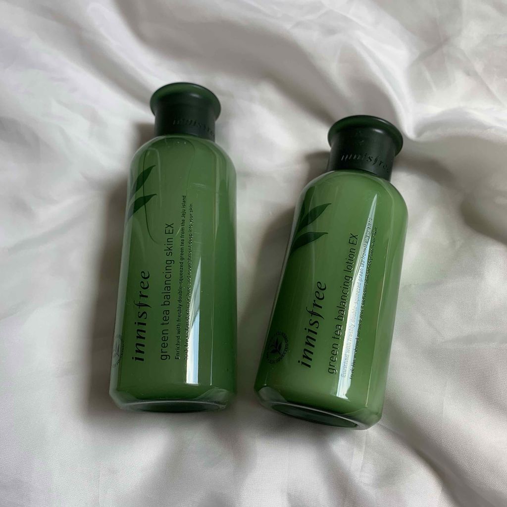 グリーンティーウォーターがお肌を保湿するinnisfree