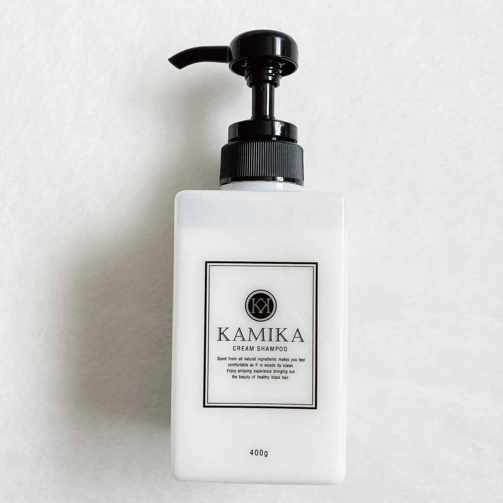 黒髪クリームシャンプー Kamikaの口コミ Kamikaカミカ 黒髪クリームシャンプー By Mikichan フォロバ100 混合肌 代前半 Lips