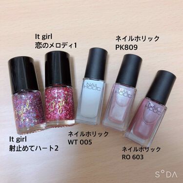 ネイルホリック ネイルホリックを使った口コミ ピンクのポリッシュ集めて春っぽいネイルして By Moka 混合肌 代前半 Lips