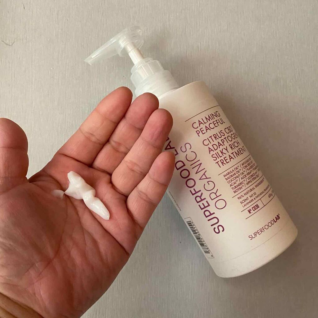 スーパーフードラボ オーガニックス シルキーリッチ シャンプー トリートメント Superfood Lab スーパーフード ラボ の口コミ 1日中 髪香る髪と地肌のエイジングケア By Pikopiko 乾燥肌 Lips