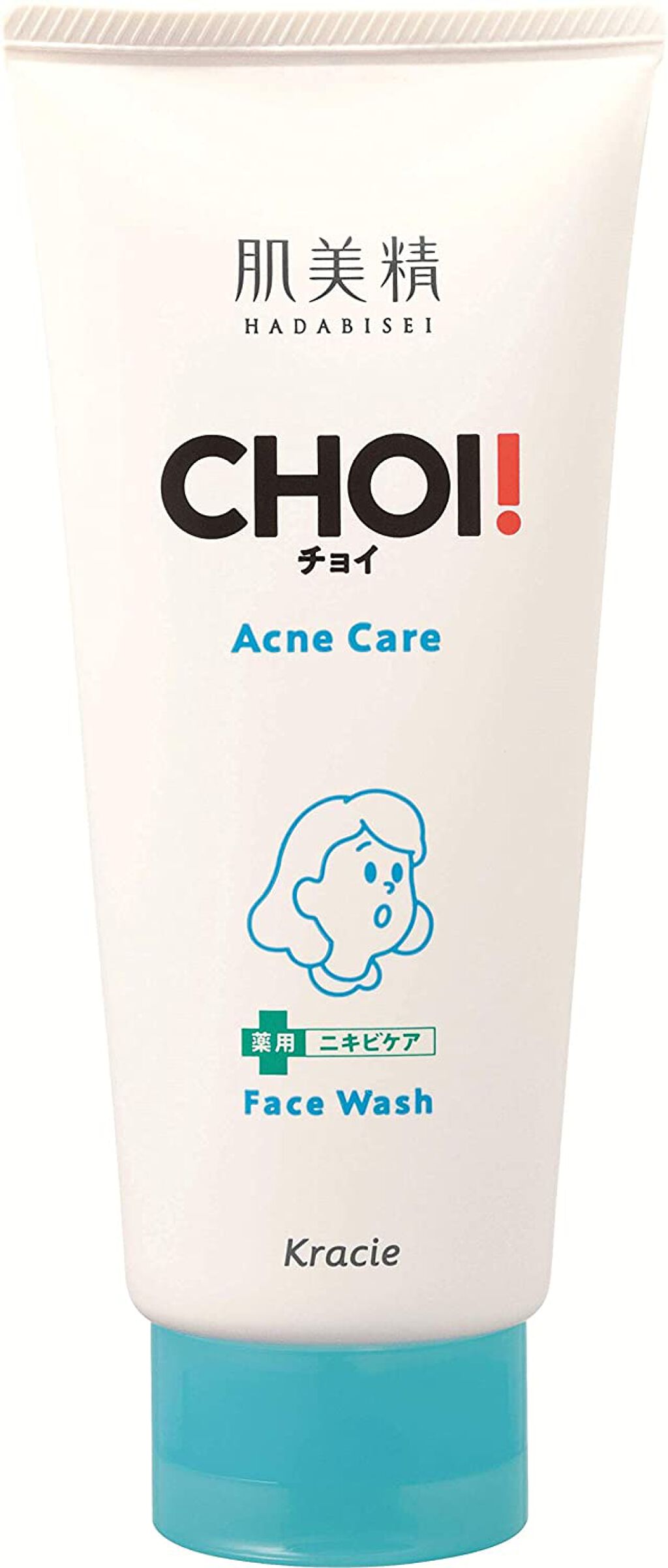 肌美精 ｃｈｏｉフェイスウォッシュ 薬用ニキビケア 医薬部外品 肌美精の使い方を徹底解説 話題の洗顔フォーム使ってみた ニキビに効 By Asuna 脂性肌 Lips