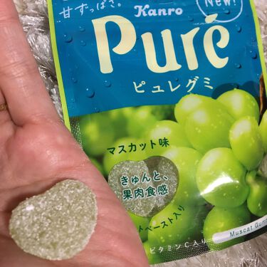 試してみた ピュレグミ グレープ味 カンロのリアルな口コミ レビュー Lips